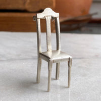 Sterling Silver Chair Pin
